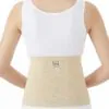 Elastic abdominal binder for lower back pain treatment