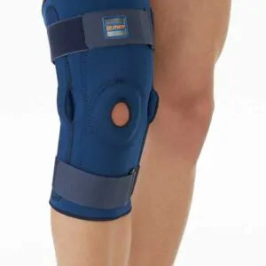 Knee brace sleeve for knee pain