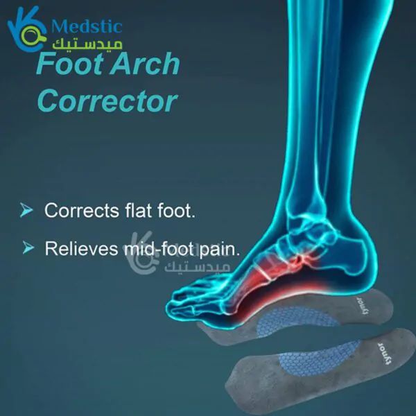 ⁦فرش الفلات فوت لرفع عضلةقوس القدم | Medial Arch Orthosis⁩ - الصورة ⁦2⁩