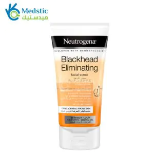 neutrogena peel blackhead eliminating facial scrub 150 ml