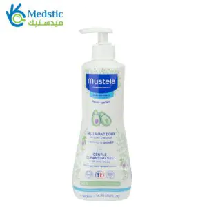 mustela gentle cleansing gel hair and body 500ml