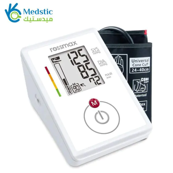 جهاز قياس الضغط روزماكس أبيض Rossmax CH155 Digital BP Monitor (White)