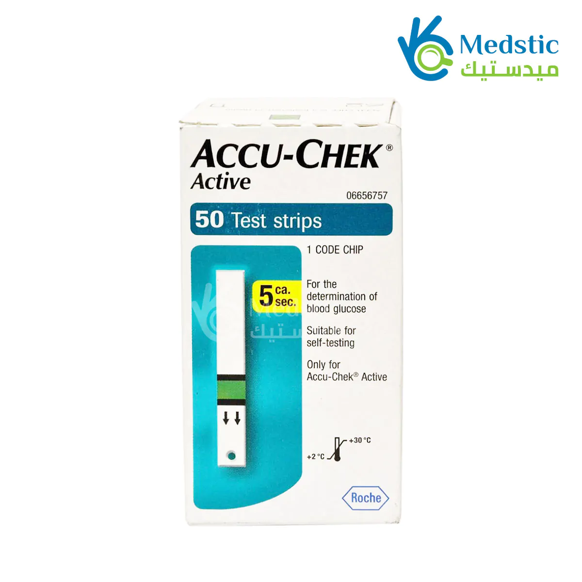 Accu Check Active Test Strips For The Determination of Blood Glucose Accu Check Active Test Strips For The Determination of Blood Glucose