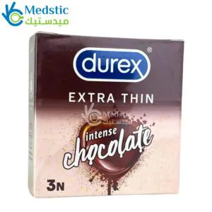 Durex Intense Chocolate Flavoured Condoms for Men 3 Condoms