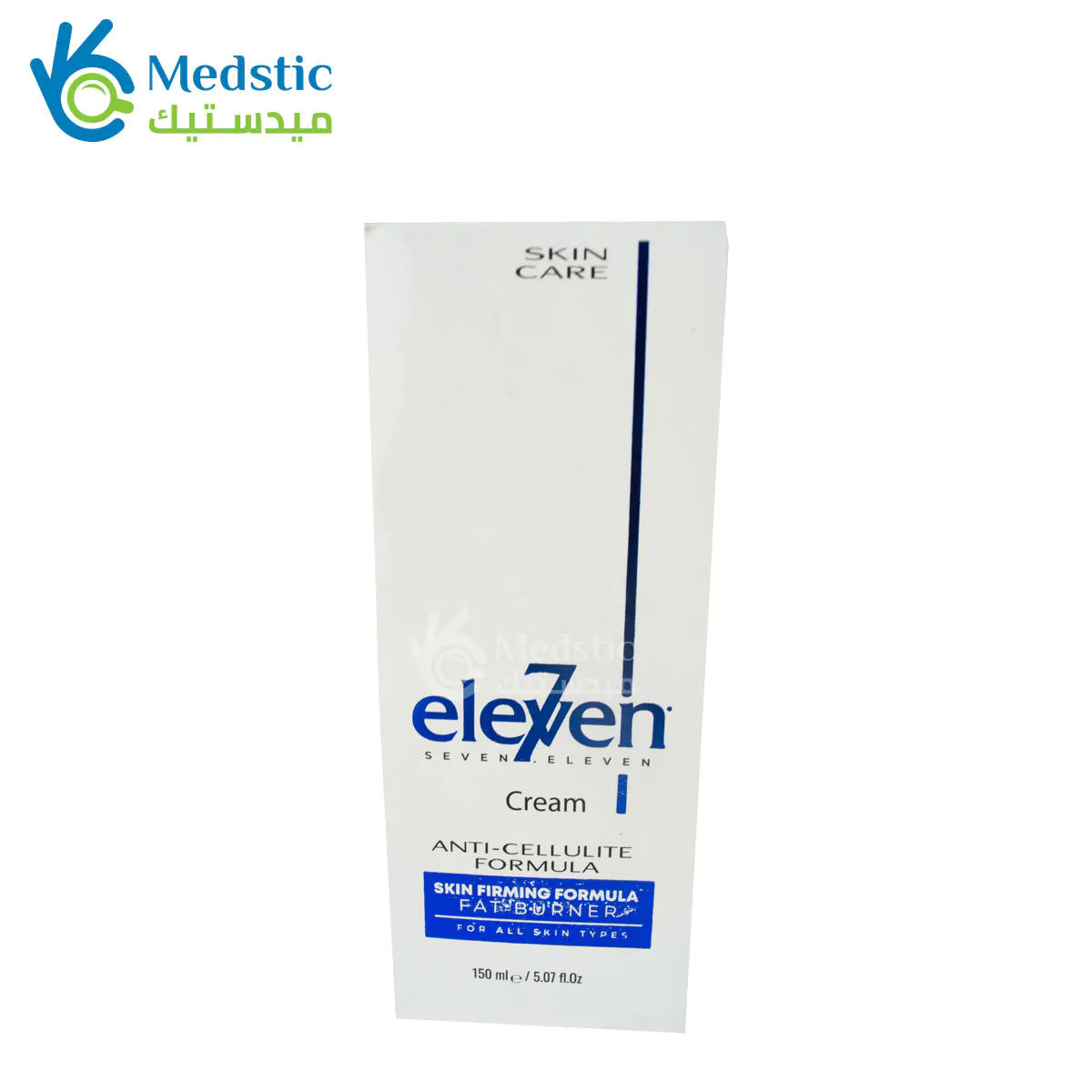كريم تخسيس eleven لإزالة الدهون العنيدة - seven eleven – CREAM anti-cellulite and fat burner 150ml كريم تخسيس eleven